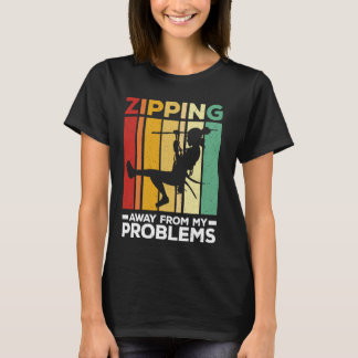 Camiseta Zipling Para Longe Dos Meus Problemas Zipline Zipl