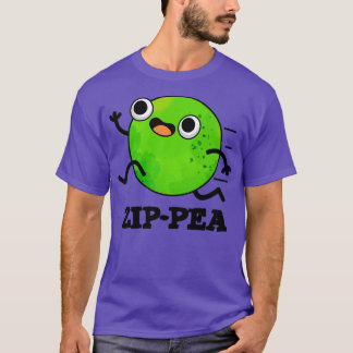 Camiseta Zippea Cute Zippy Pea Pun