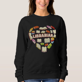 Camiseta ZNq4 Heart Librarian Book   Back To School