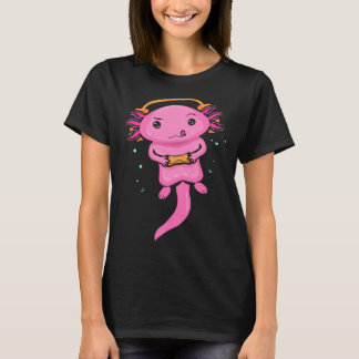 Camiseta Zocker Axolotl  Jogos de Vídeo  para Gamers