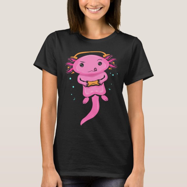 Camiseta Zocker Axolotl  Video Gaming  for Gamers (Frente)