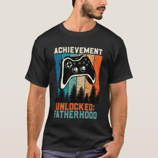 Camiseta Zocker Papa ACHIEVEMENT UNLOCKED FATHERHOOD LUSTIG