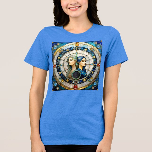 Camiseta Zodiac - Gemini Os Gêmeos (Frente)