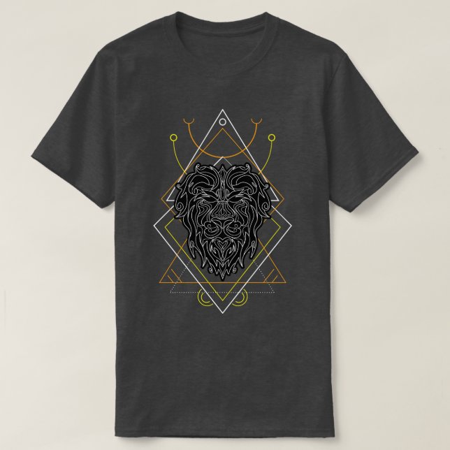 Camiseta Zodiac Leo (Frente do Design)