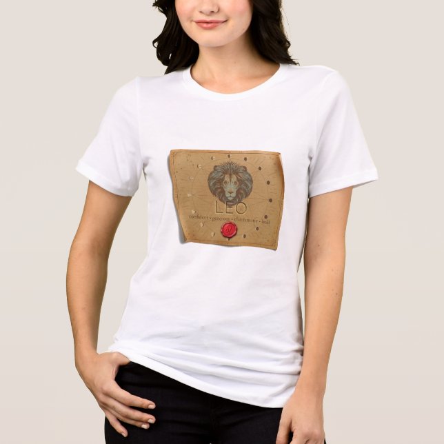 Camiseta Zodiac - Leo - T Shirt (Frente)