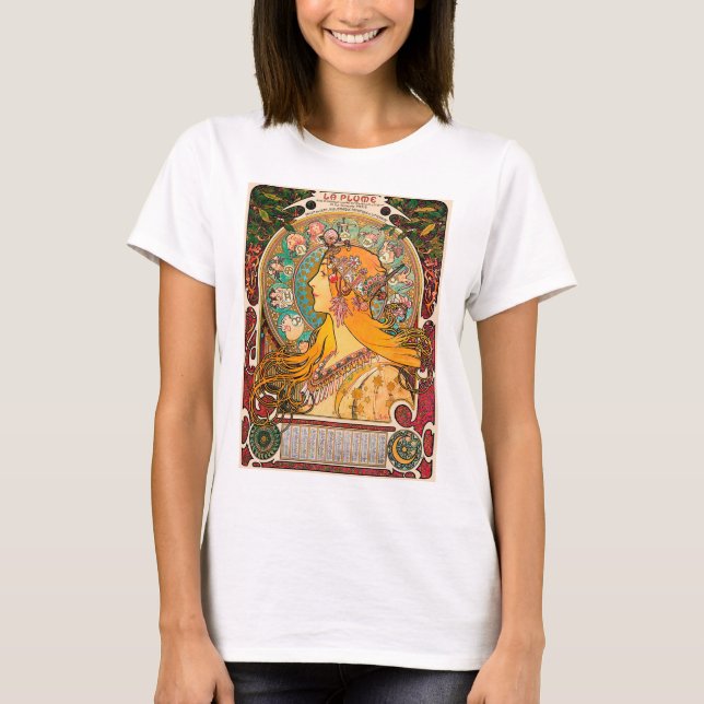 Camiseta Zodiac, Mucha (Frente)