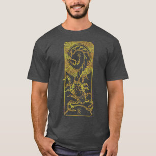 Camiseta Zodiac Scorpio Line Gold