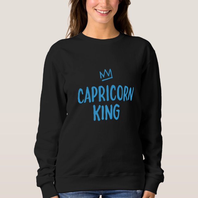 Camiseta Zodiac Star Sign Astrology Horoscope  King Caprico (Frente)