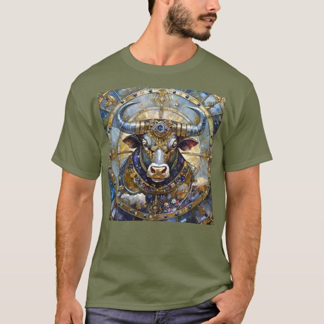 Camiseta Zodiac - Taurus The Bull (Frente)