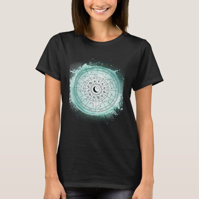 Camiseta Zodiac wheel (Frente)