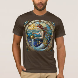 Camiseta Zodíaco - Aquário A Sereia Da Água