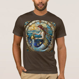Camiseta Zodíaco - Aquário A Sereia Da Água