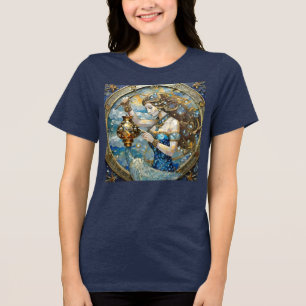Camiseta Zodíaco - Aquário, O Portador De Água