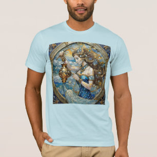 Camiseta Zodíaco - Aquário, O Portador De Água