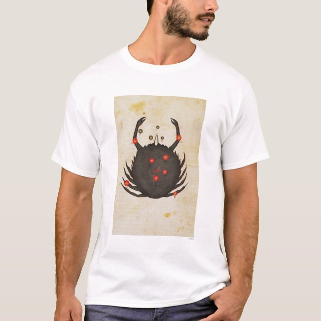 Camiseta Zodíaco: Cancer, C1350 (Frente)