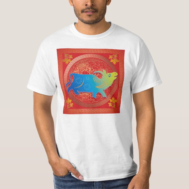 Camiseta zodíaco chinês (Frente)