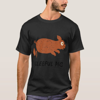 Camiseta Zodíaco Chinês 2 Família do Porco Alegre