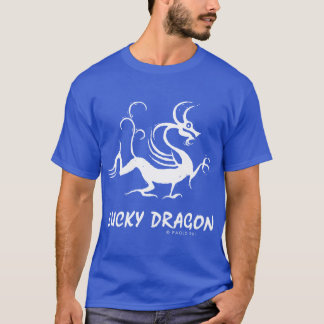 Camiseta Zodíaco Chinês 5 Dragão Sortudo engraçado