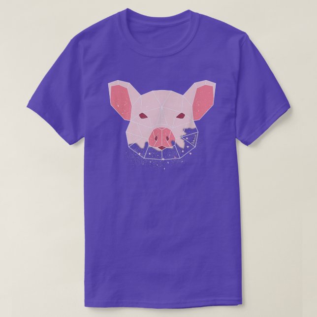 Camiseta Zodíaco chinês Pig423 (Frente do Design)
