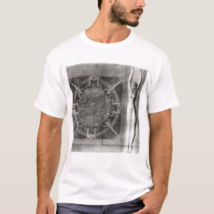 Camiseta Zodíaco de Dendera, gravado em 1802