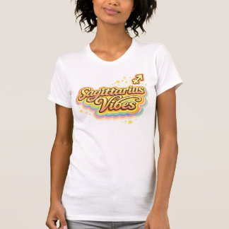 Camiseta Zodíaco Retro Vibrações de Sagitário | As