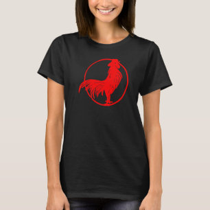Camiseta Zodiak Chicken Zodiak - Galinha Vermelha Cocky