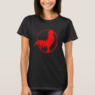 Camiseta Zodiak Chicken Zodiak - Galinha Vermelha Cocky