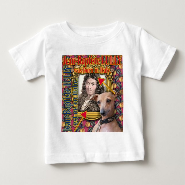 Camiseta ZoeSPEAK - LULLY foi nascer na Itália. (Frente)