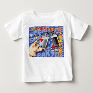 Camiseta ZoeSPEAK - um pouco de sal e pimenta...