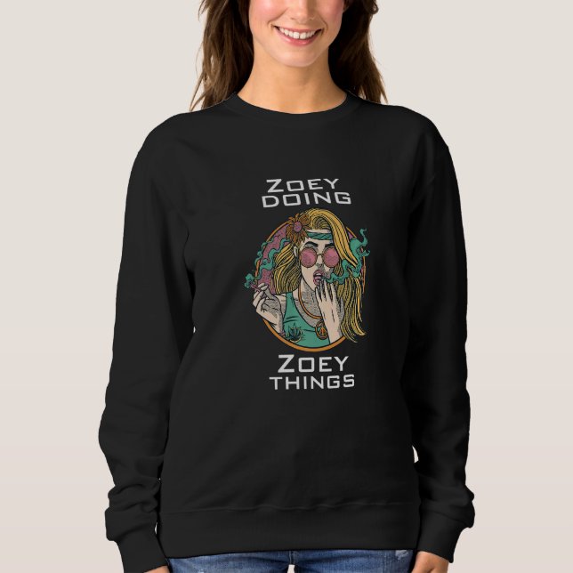 Camiseta Zoey fazendo (Frente)