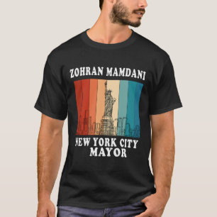 Camiseta Zohran Mamdani Para Prefeito de NYC