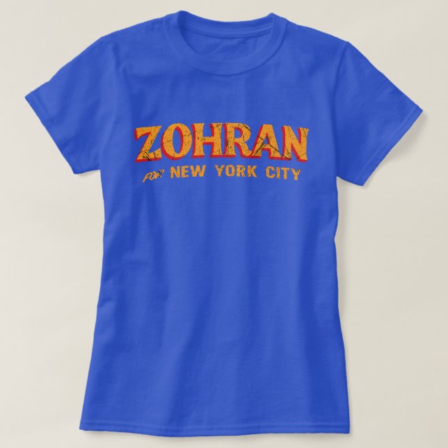 Camiseta Zohran Mamdani Shirt, Mamdani For NY (Frente do Design)