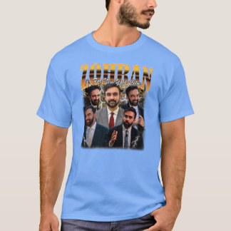 Camiseta Zohran para amigos da cidade de Nova York amigos e