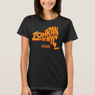 Camiseta Zohran para NYC 2025, Campanha Progressis