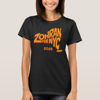 Camiseta Zohran para NYC 2025, Campanha Progressis