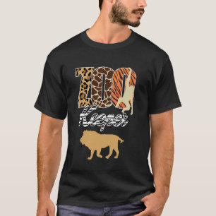 Camiseta Zoicultor Africano Zebra Leopardo Selvagem Impress