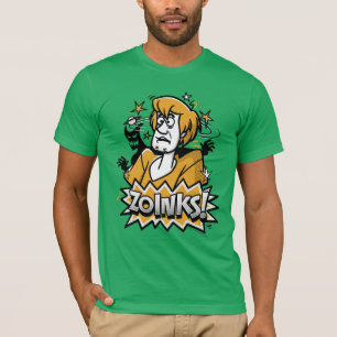 Camiseta "Zoinks desgrenhado!" Gráfico de intervalo mínim