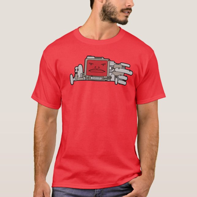 Camiseta Zoltron com logotipo do Web site (Frente)