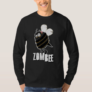 Camiseta Zombee Abelha Zumbi Halloween Bumblebee Amarelo Es