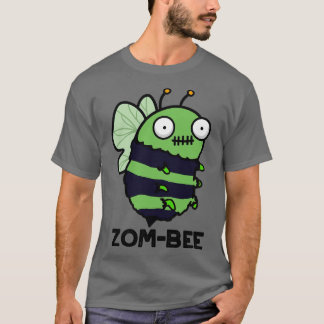 Camiseta Zombee Cute Halloween Zombie Bee Pun TSirt