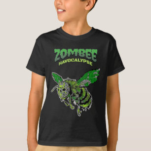 Camiseta Zombee Havocália Espetacular Funny Halloween Abelh
