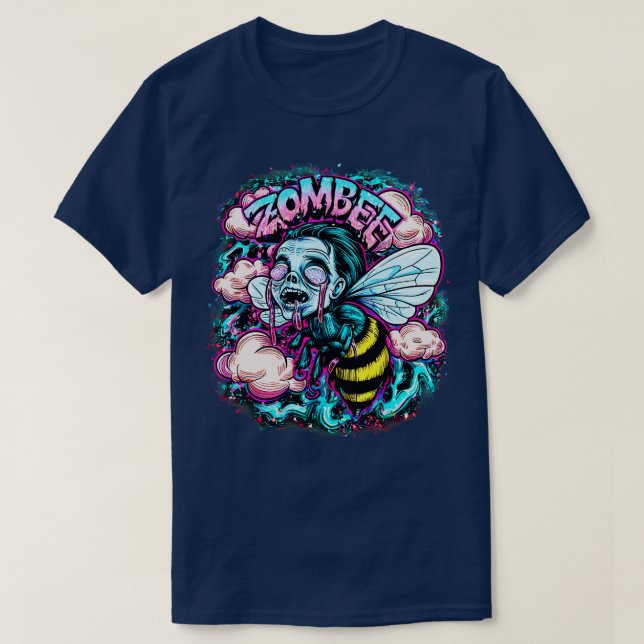 Camiseta zombeque 1 (Frente do Design)