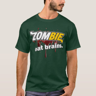 Camiseta Zombi - coma cérebros