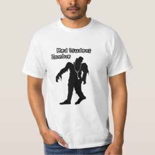 Camiseta Zombi do estudante do MED