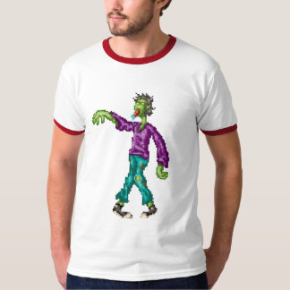 Camiseta Zombi do pixel