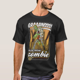 Camiseta Zombi do vegetariano