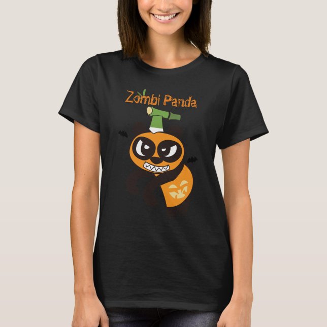 Camiseta Zombi Panda (Frente)