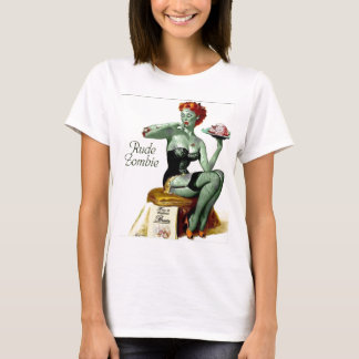 Camiseta Zombi rude "a primeira mordida "