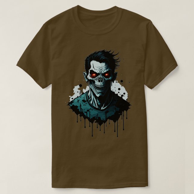 Camiseta Zombie (Frente do Design)