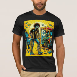 Camiseta "Zombie Apocalypse: Cruzes de Sobrevivência"